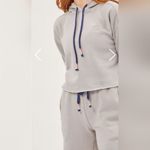 Woodley + Lowe CUTOFF HOODIE Size S (C) in Dove Grey NWT and in packaging - Picture 1 of 8